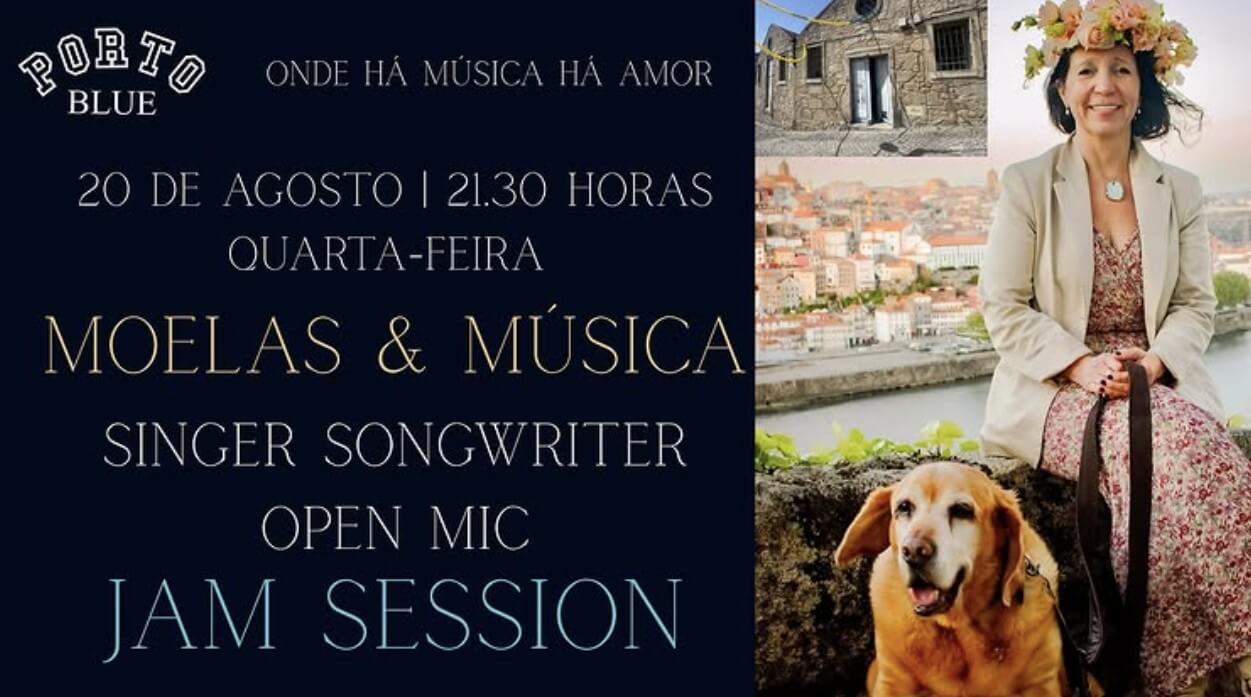 Porto Blue Open Mic Jam Session 20 August